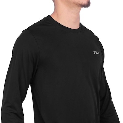 Camisa Masculina Fila Manga Longa Basic Sports - Foto 2