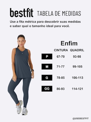 Calça Legging Feminina Enfim Active Estampada - Foto 3