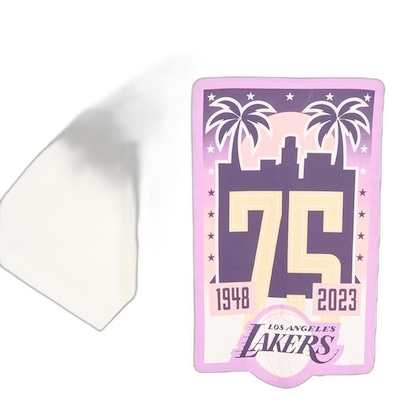 Camiseta Masculina New Era Regular NBA Los Angeles Lakers Sunset - Foto 4