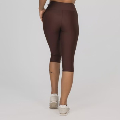 Calça Corsário Cintura Alta Recortes Bolso - Feminina - Foto 5