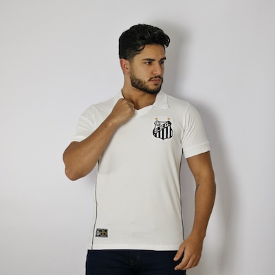 Camisa do Santos Retrô 2010 RetrôMania Masculina - Foto 4