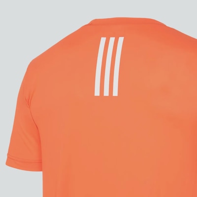 Camiseta adidas Own The Run 3S Masculina - Foto 3