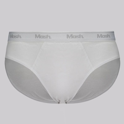 Kit 3 Cuecas Slip Mash Algodão Masculinas - Foto 2