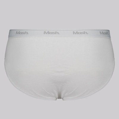Kit 3 Cuecas Slip Mash Algodão Masculinas - Foto 3