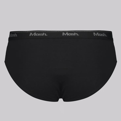 Kit 3 Cuecas Slip Mash Algodão Masculinas - Foto 5