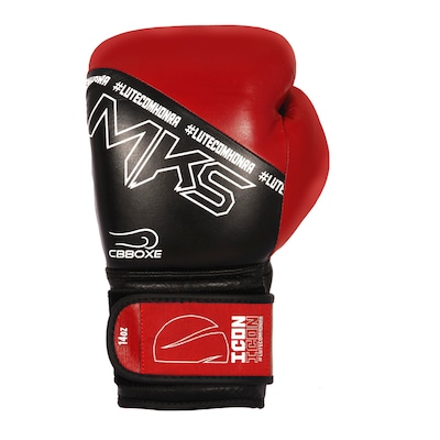 Luva em Couro Boxe MKS Icon CBBOXE - Foto 2
