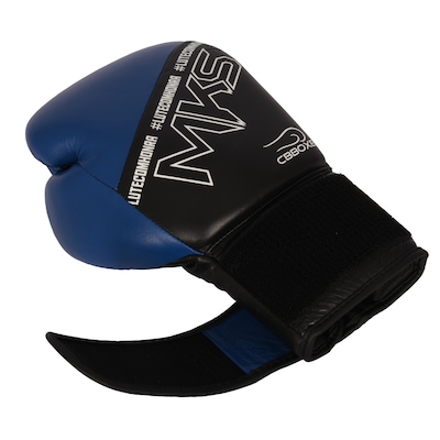 Luva em Couro Boxe MKS Icon CBBOXE - Foto 3