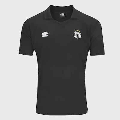 Camisa Polo de Viagem do Santos 25/26 Masculina Umbro - Foto 1