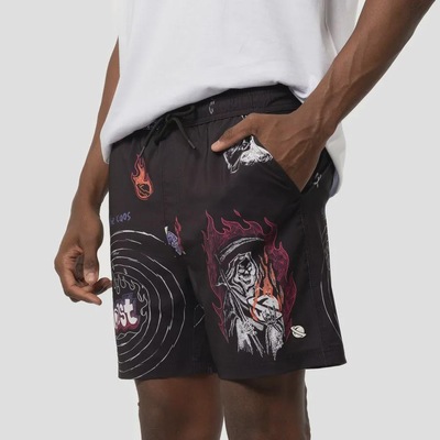 Bermuda Lost Ent Com Elástico - Lost - Masculina - Foto 1