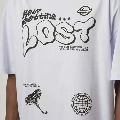 Camiseta Lost Keep Getting Masculino - Foto 1