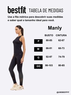 Camiseta Regata Feminina Manly com Tule - Foto 5