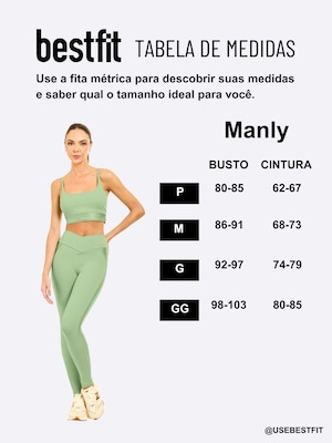 Top Fitness Feminino Manly Metalic - Foto 4