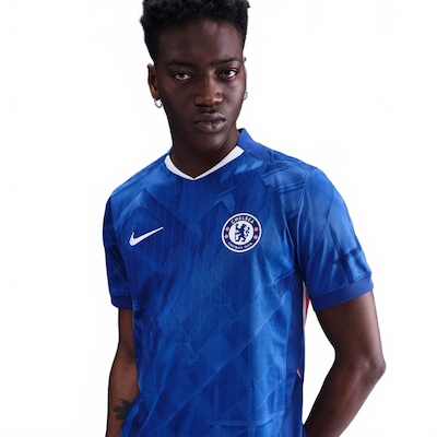 Camisa Chelsea I 2025/26 Torcedor Pro Nike Masculina - Foto 1