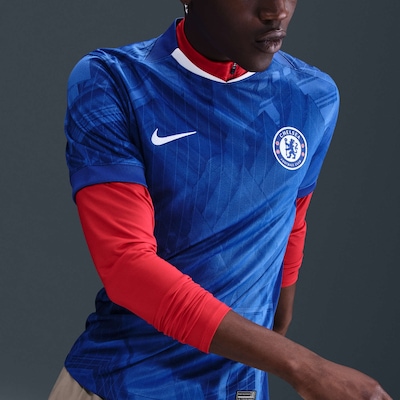 Camisa Chelsea I 2025/26 Torcedor Pro Nike Masculina - Foto 3