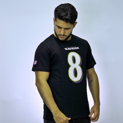 Camiseta NFL Baltimore Ravens Jackson 8 Masculino - Foto 3