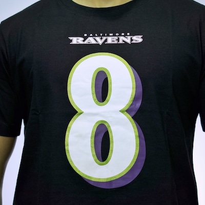 Camiseta NFL Baltimore Ravens Jackson 8 Masculino - Foto 4