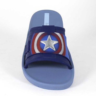 Chinelo Grendene Slide Ipanema Marvel Action Infantil - Foto 6