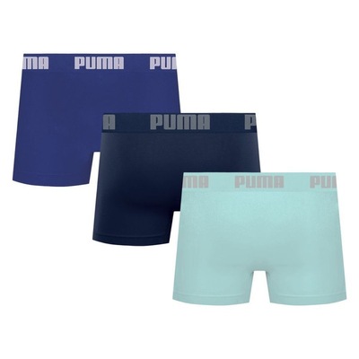 Kit 3 Cuecas Puma Boxer Sem Costura Masculina - Foto 2