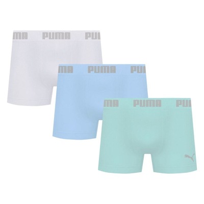 Kit 3 Cuecas Puma Boxer Sem Costura Masculina - Foto 1