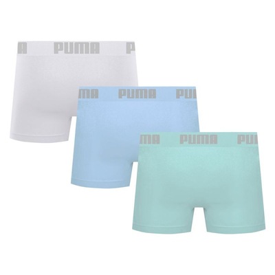 Kit 3 Cuecas Puma Boxer Sem Costura Masculina - Foto 2