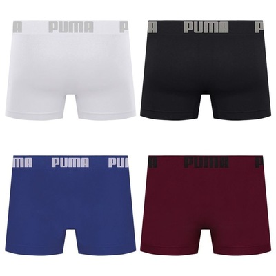 Kit 4 Cuecas Puma Boxer Sem Costura Masculina - Foto 2