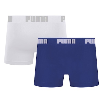 Kit 2 Cuecas Puma Boxer Sem Costura Masculina - Foto 2