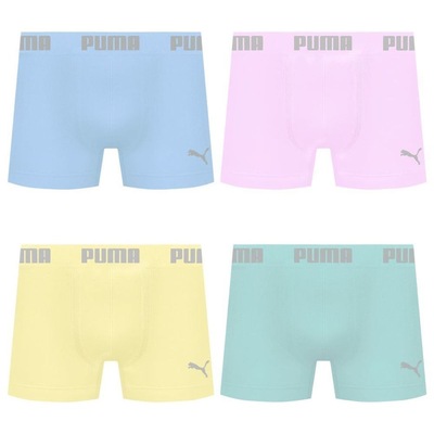 Kit 4 Cuecas Puma Boxer Sem Costura Masculina - Foto 1