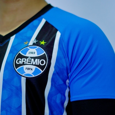 Camisa do Grêmio Match Turquesa Lotus Masculino - Foto 4