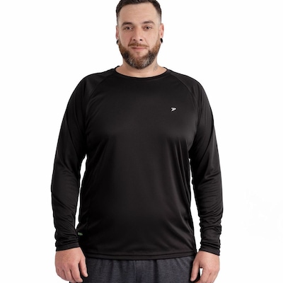 Camiseta Masculina Poker Manga Longa Fator de Proteção UV 50+ - Foto 1