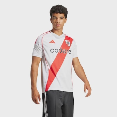 Camisa River Plate I 2024/25 Masculina Adidas Torcedor - Foto 5