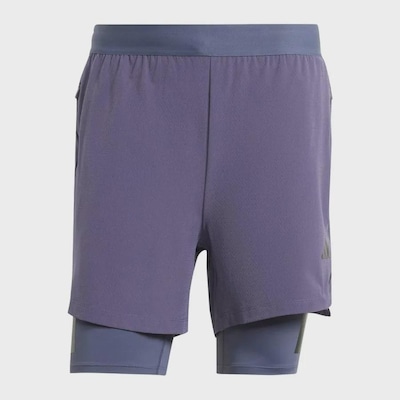 Short Masculino Adidas Power 2 Em 1 P7 - Foto 1