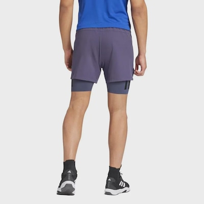 Short Masculino Adidas Power 2 Em 1 P7 - Foto 2