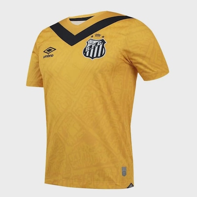 Camisa do Santos III 24/25 Masculina Umbro Torcedor - Foto 2
