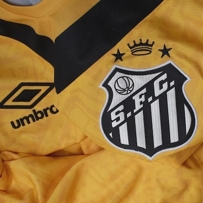 Camisa do Santos III 24/25 Masculina Umbro Torcedor - Foto 4