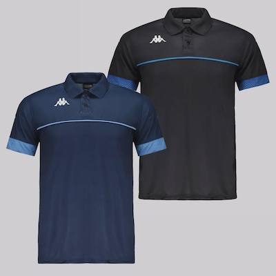 Camisa Polo Kappa Obvious - 2 unidades - Masculina - Foto 1