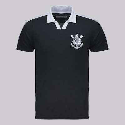 Camisa FutFanatics Polo do Corinthians Block Masculina - Foto 1