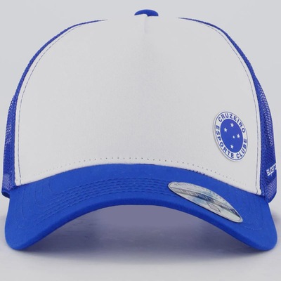 Boné FutFanatics do Cruzeiro Trucker Americano Unissex - Foto 2