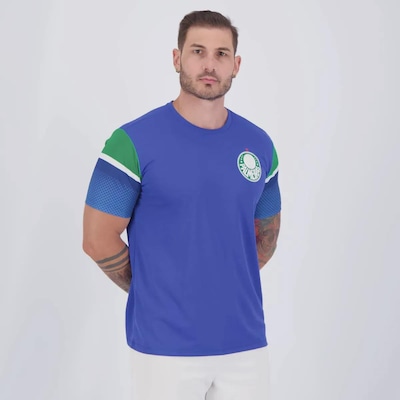 Camisa FutFanatics do Palmeiras Vitor Roque 9 Vibração Masculina - Foto 3