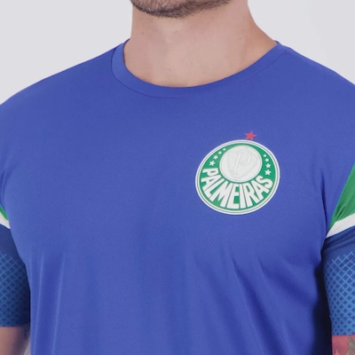 Camisa FutFanatics do Palmeiras Vitor Roque 9 Vibração Masculina - Foto 5
