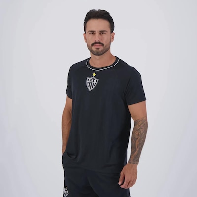 Camisa FutFanatics do Atlético Mineiro Hulk 7 Firmamento Masculina - Foto 4