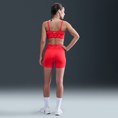 Top Fitness Nike Pro Indy Plunge - Feminino - Foto 5