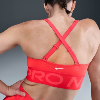Top Fitness Nike Pro Indy Plunge - Feminino - Foto 6