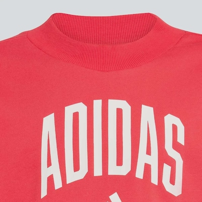 Blusão Moletom adidas College Seasonals Infantil - Foto 4