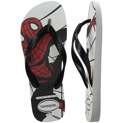 Chinelo Havaianas Top Marvel Logomania Infantil - Foto 5