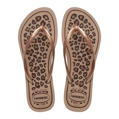 Chinelo Havaianas Slim Animals Feminino - Foto 1
