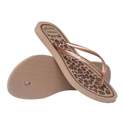 Chinelo Havaianas Slim Animals Feminino - Foto 4