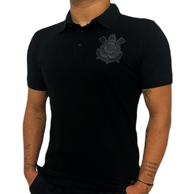 Camisa do Corinthians Coimbra Polo Coimbra - Masculino - Foto 3