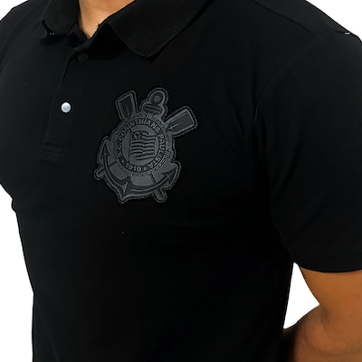 Camisa do Corinthians Coimbra Polo Coimbra - Masculino - Foto 4