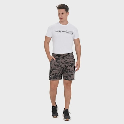 Shorts Under Armour Project Rock Essential Masculino - Foto 5