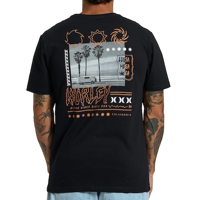Camiseta Masculina Hurley Psyko SM26 - Foto 2